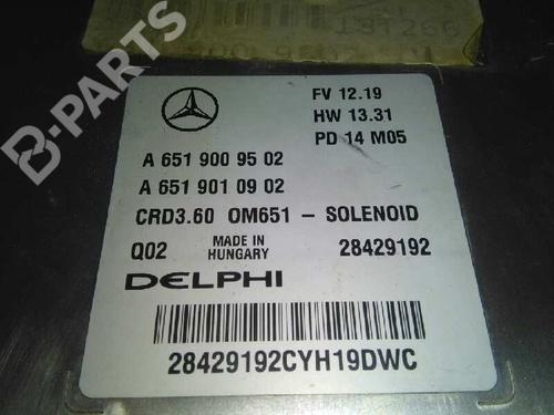 Engine control unit (ECU) MERCEDES-BENZ GLA-CLASS (X156) GLA 200 CDI / d (156.908) | BP5146860M57 