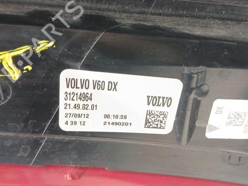 Right taillight VOLVO V60 I (155) D3 / D4 | BP32342901C35 