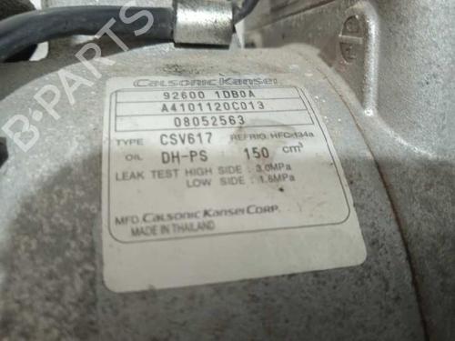 AC compressor NISSAN QASHQAI / QASHQAI +2 I (J10, NJ10, JJ10E)  | BP15893652M34 