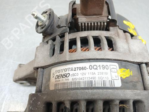 Alternator TOYOTA AYGO (_B4_) 1.0 (KGB40) | BP38621471M7 - Image 2