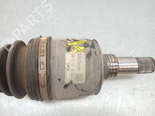 Left front driveshaft MAZDA 3 Saloon (BL) 1.6 MZR CD (BL14) | BP38437156M38 - Image 2