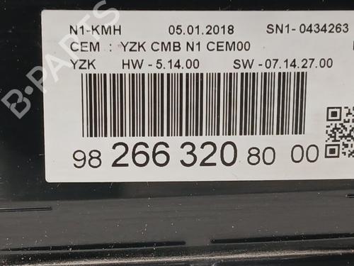 Instrument cluster PEUGEOT EXPERT Bus (V_) 2.0 BlueHDi 150 | BP29307526C47 