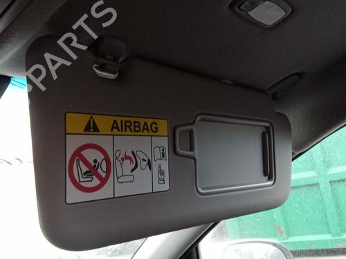 Used Right sun visor Right sun visor HYUNDAI KONA (OS, OSE, OSI) [2017-2023] 39992710 39992710