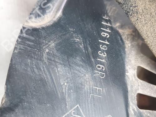 Left front steering knuckle RENAULT CLIO V (B7_)  | BP25286843M25 