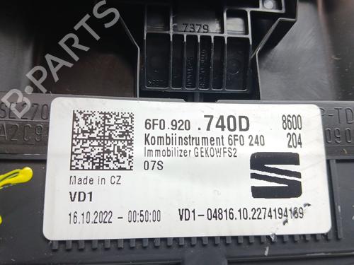 Instrument cluster SEAT ARONA (KJ7, KJP) 1.0 TSI | BP34582840C47  - Image 5