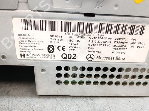 Radio MERCEDES-BENZ E-CLASS (W212) E 220 CDI / BlueTEC (212.001, 212.002) | BP29969273E6 - Image 4