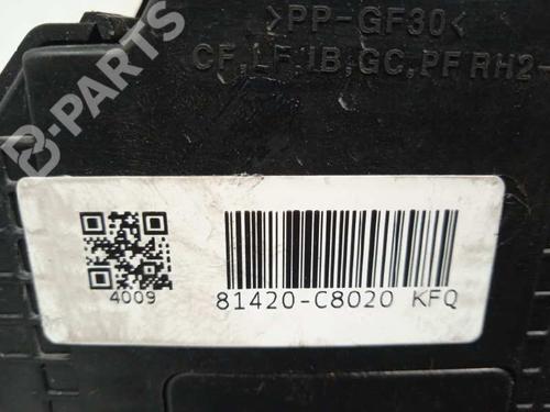 Rear right lock HYUNDAI i20 II (GB, IB) 1.1 CRDi | BP9455437C99 