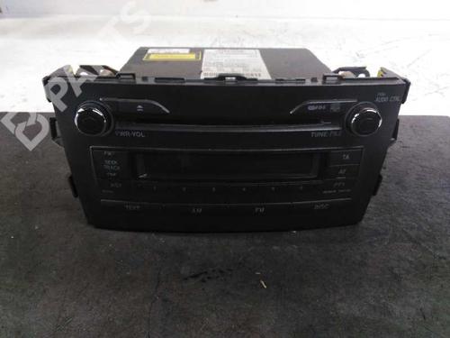 Radio TOYOTA AURIS (_E15_) 1.33 Dual-VVTi (NRE150_, NRE150R) (101 hp) 3419205