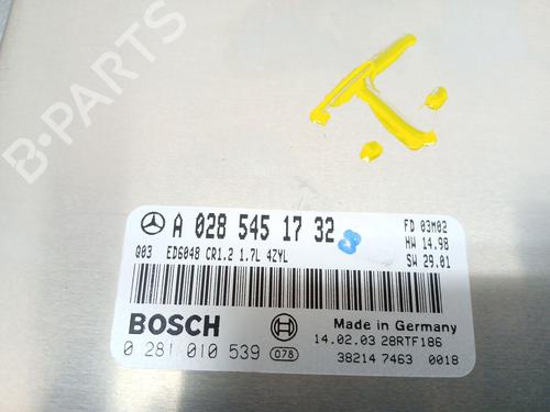 Engine control unit (ECU) MERCEDES-BENZ VANEO (414) 1.7 CDI (414.700) | BP39410654M57 - Image 3