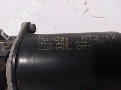 Front wiper motor HONDA JAZZ II (GD_, GE3, GE2) 1.4 iDSI (GE3, GD1) | BP15963222M29 