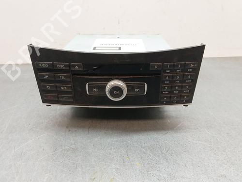Used Radio MERCEDES-BENZ E-CLASS Convertible (A207) E 220 CDI / BlueTEC / d (207.402, 207.401) (170 hp) 24876563