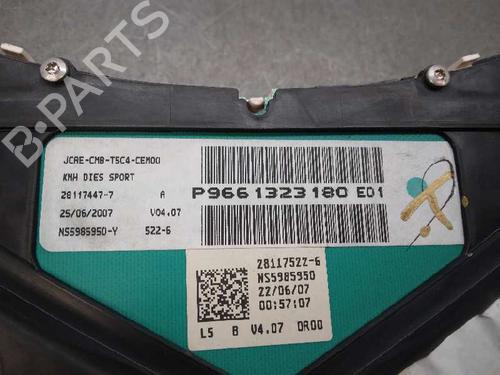 Instrument cluster PEUGEOT 307 SW (3H)  | BP17726200C47 