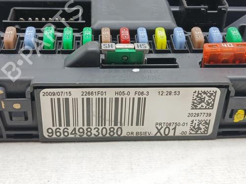Fuse box PEUGEOT 207 (WA_, WC_) 1.6 HDi | BP28103666E1 