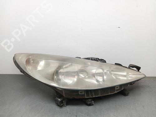 Højre forlygte PEUGEOT 207 (WA_, WC_) 1.4 HDi (68 hp) 29537772