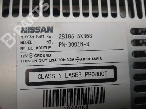 Radio NISSAN NAVARA NP300 (D40) 2.5 dCi 4WD | BP11831038E6 