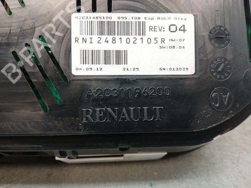 Instrument cluster RENAULT MEGANE III Coupe (DZ0/1_)  | BP27270351C47 