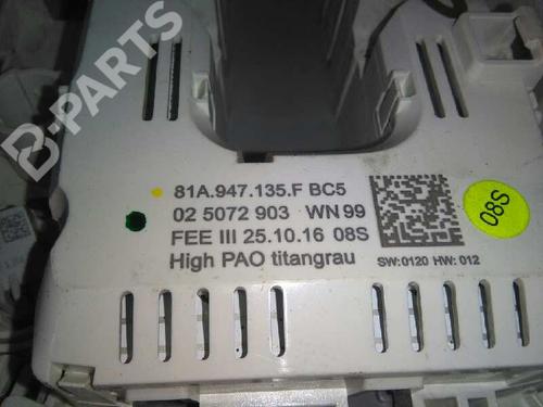Interior roof light AUDI Q2 (GAB, GAG) 1.6 TDI | BP9152687I8 