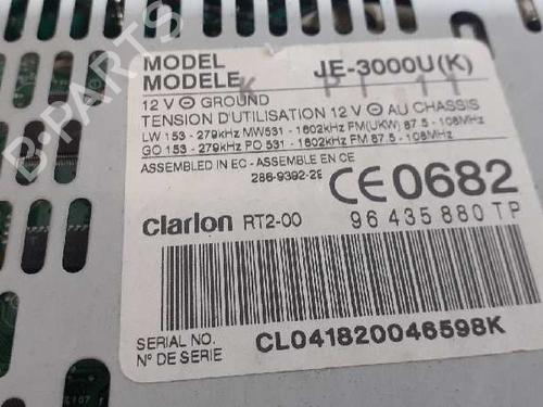 Radio PEUGEOT 607 (9D, 9U)  | BP13577015E6 