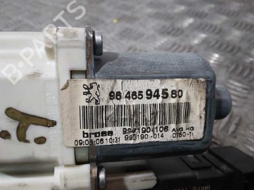 Left front window motor PEUGEOT 407 (6D_) 2.0 HDi 135 (6DRHRH, 6DRHRE, 6DRHRG, 6DRHRJ) | BP2526280E21 