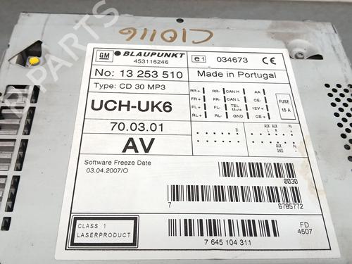 Radio OPEL COMBO Box Body/MPV  | BP29934191E6