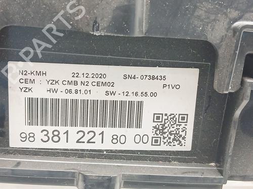 Instrument cluster OPEL COMBO E Tour / Life (K9) 1.5 | BP33121207C47 - Image 5