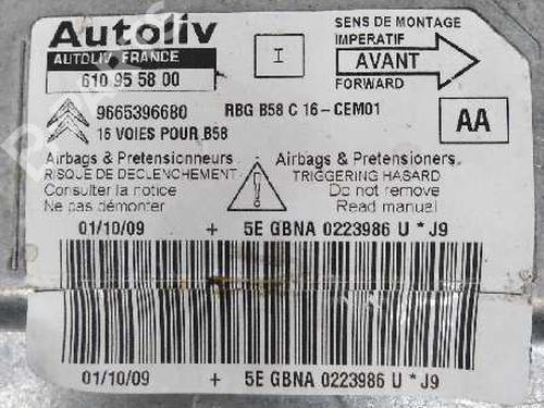 ECU airbags CITROËN C4 Picasso I MPV (UD_) 1.6 HDi | BP8801427M53 