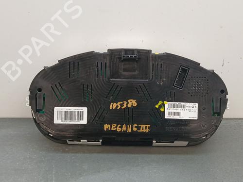 Instrument cluster RENAULT MEGANE III Hatchback (BZ0/1_, B3_)  | BP23117615C47 