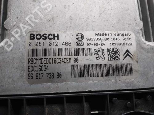 Engine control unit (ECU) CITROËN XSARA PICASSO (N68) 1.6 HDi | BP16734676M57 
