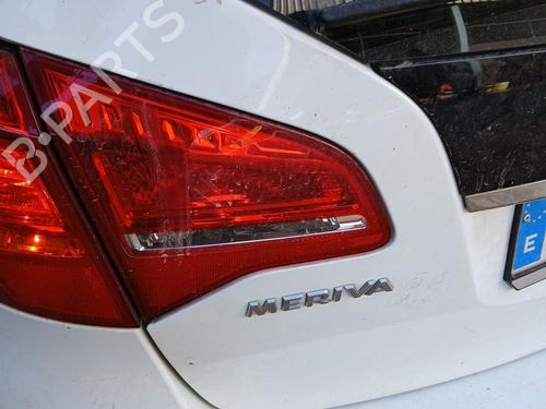 Used Left tailgate light OPEL MERIVA B MPV (S10) 1.4 (75) (100 hp) 23979308