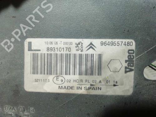 Left headlight CITROËN XSARA PICASSO (N68) 1.6 HDi | BP9252791C28 