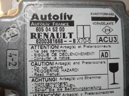 ECU airbags RENAULT MASTER II Van (FD) 2.5 dCi 120 | BP15520254M53 