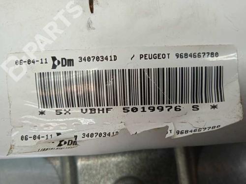 Right curtain airbag PEUGEOT 3008 I MPV (0U_)  | BP6586753C12 