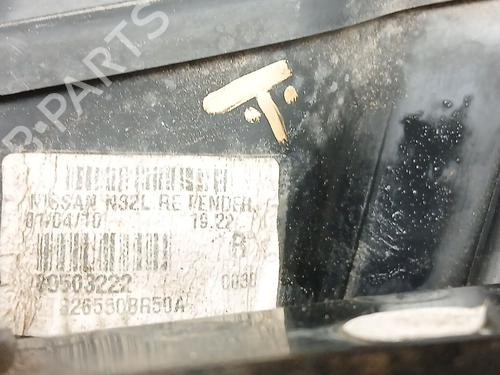 Right taillight NISSAN QASHQAI I (J10, NJ10) 1.5 dCi | BP28997574C35 