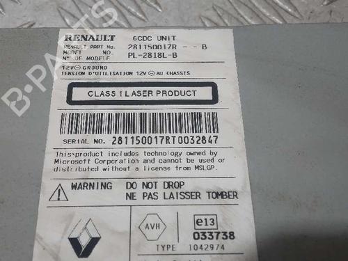 Radio RENAULT LAGUNA III (BT0/1) 2.0 dCi (BT01, BT08, BT09, BT0E, BT0K, BT12, BT1C, BT1D,... | BP14246780E6 