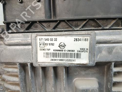 Engine control unit (ECU) SSANGYONG KORANDO (CK)  | BP32322662M57  - Image 5