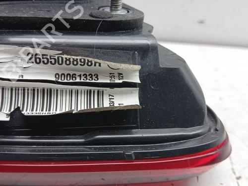 Right tailgate light RENAULT KADJAR (HA_, HL_) 1.2 TCe 130 (HLMR) | BP32502392C80 