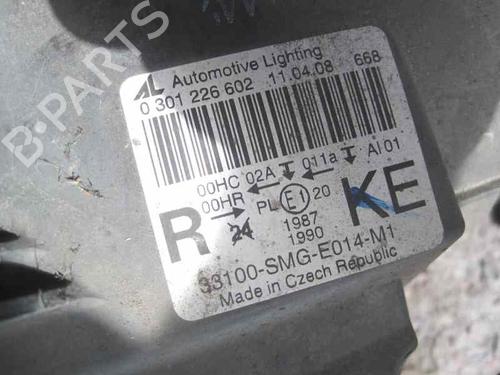 Front right window mechanism HONDA CIVIC VIII Hatchback (FN, FK)  | BP9766312C23 