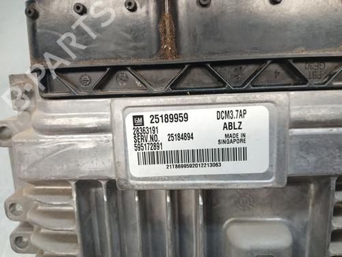 Engine control unit (ECU) CHEVROLET CRUZE (J300) 2.0 CDI | BP36302670M57  - Image 5