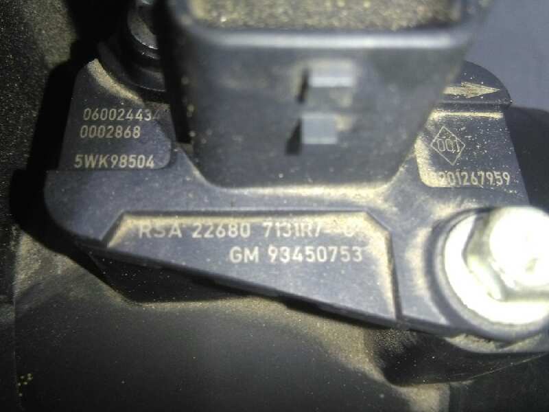 Mass air flow sensor NISSAN QASHQAI II SUV (J11, J11_) 1.5 dCi 93450753