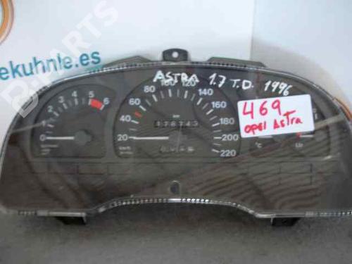 Used Instrument cluster OPEL ASTRA F Hatchback (T92) [1991-2000]  2445140