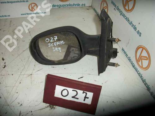 Retrovisor esquerdo RENAULT SCÉNIC I MPV (JA0/1_, FA0_) 1.6 (JA00, JA16, JA15, JA19, JA1V, JA2B, JA2C, JA0B,... (107 hp) 2468849