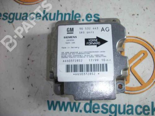 Airbag module OPEL CORSA B (S93) 1.7 D (F08, F68, M68) (60 hp) 2453151