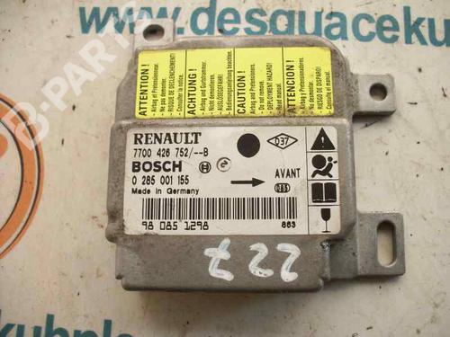 Kollisjonspute styreenhet RENAULT CLIO II (BB_, CB_) [1998-2016]  2461427