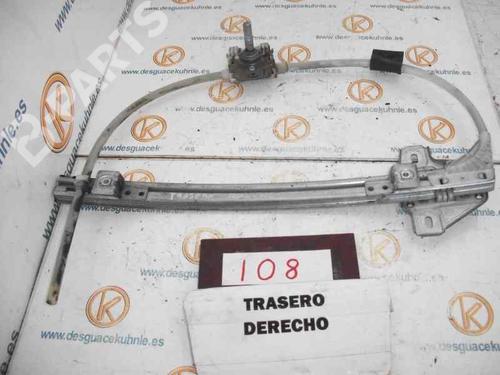 Rear right window mechanism RENAULT MEGANE I (BA0/1_) 1.9 D Eco (BA0A, BA0U, BA0R) (64 hp) MANUAL |