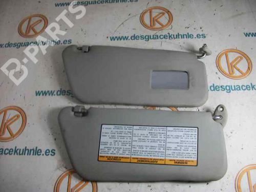 Used Left sun visor DAEWOO MATIZ (M100, M150) 0.8 (52 hp) 2471616
