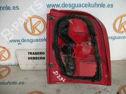 Right taillight NISSAN MICRA II (K11) 1.0 i 16V | BP2466458C35 