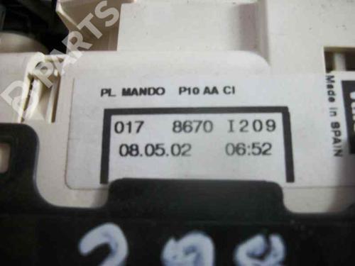 Airco bedieningspaneel OPEL CORSA C (X01) 1.2 (F08, F68) | BP2463284I5 