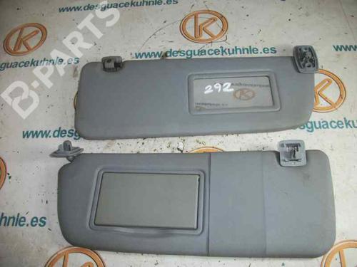 Used Right sun visor PEUGEOT 306 (7B, N3, N5) 1.9 STD (69 hp) 2467737