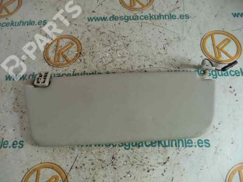 Left sun visor OPEL VECTRA A Hatchback (J89) 1.8 i Cat (F68, M68) | BP2466739I1 