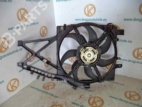 Used Radiator fan OPEL CORSA C (X01) 1.3 CDTI (F08, F68) (70 hp) 2448713